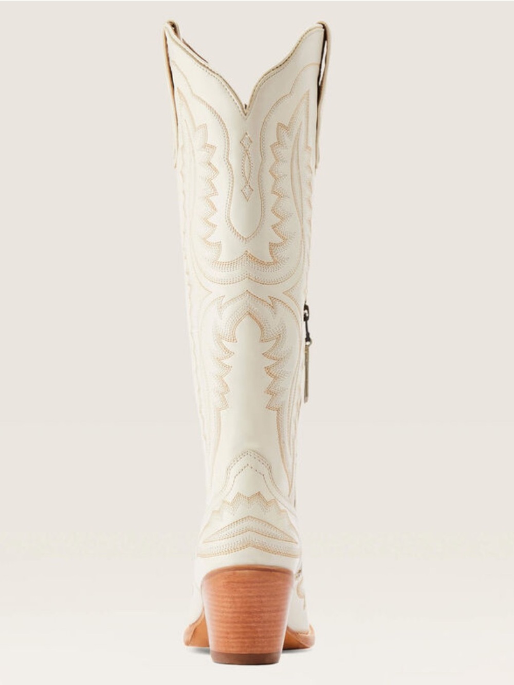 NWT Ariat Casanova X toe Blanco Ivory Cream Western Boots| Blanco Size 10 - Picture 15 of 16